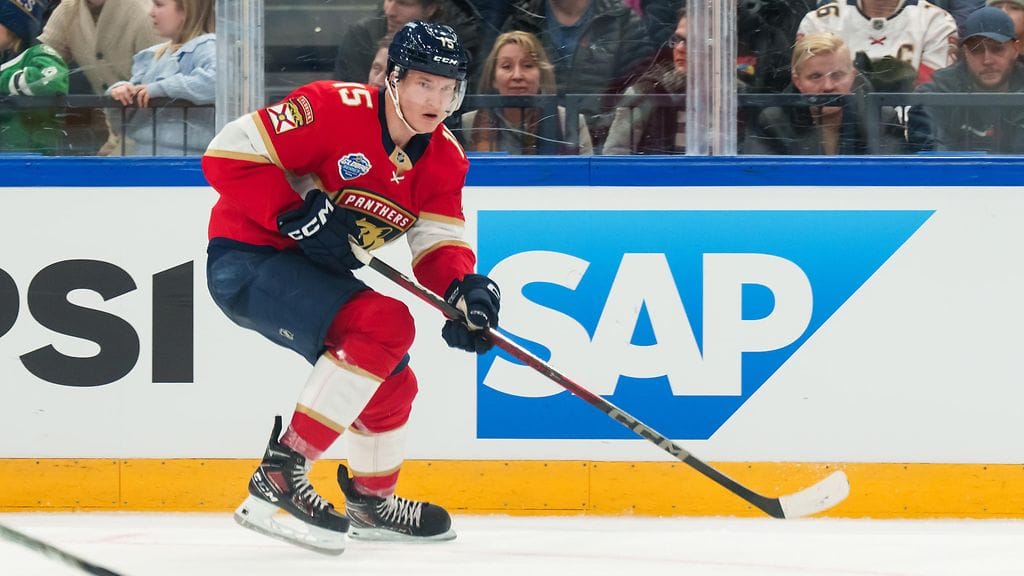 Anton Lundell loukkaantui yön NHL-harjoitusottelussa.