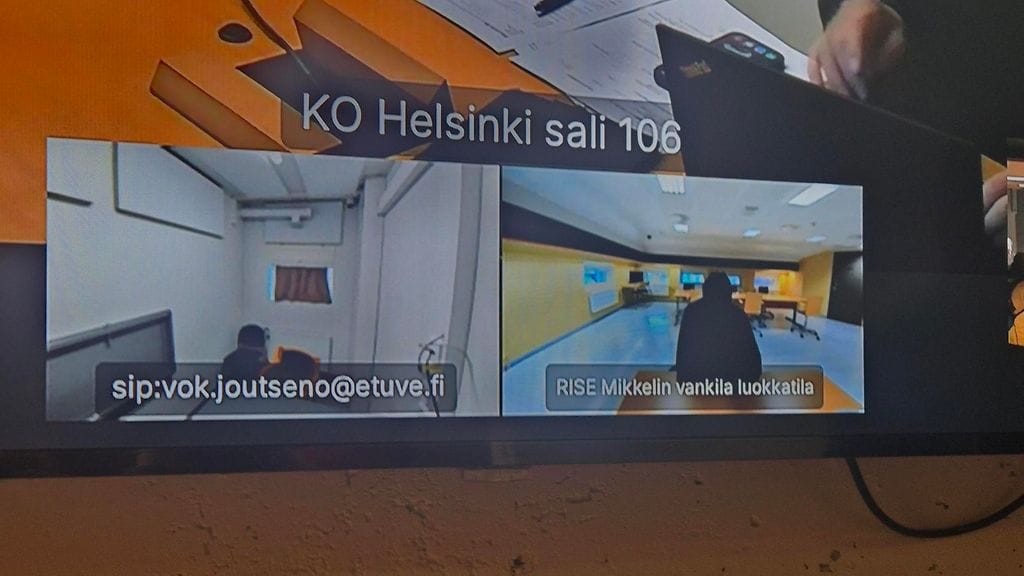 Milan Jaff ja Mika Moring osallistuivat oikeudenkäyntiin etänä.