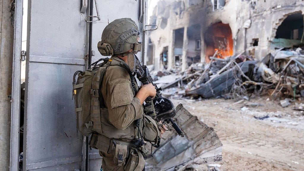 IDF Israel sotilas Gaza AOP