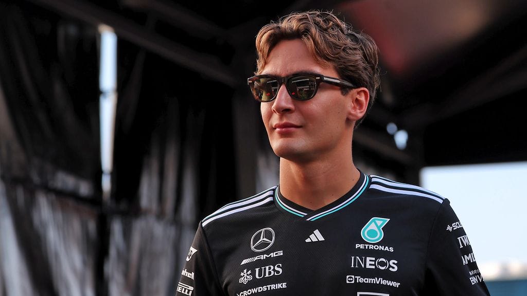George Russell on pian F1-sarjan kolmanneksi eniten tienaava kuljettaja.