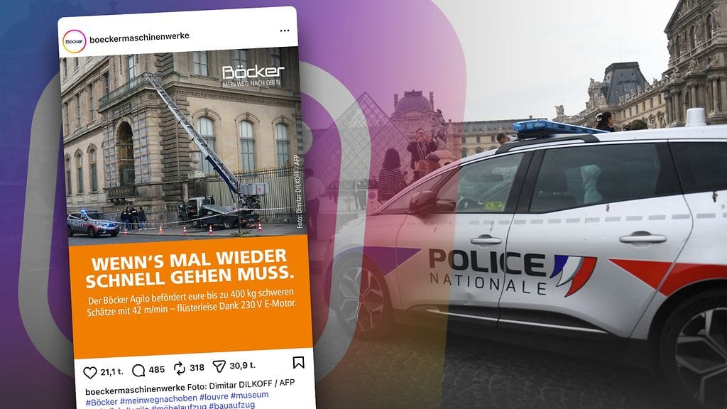 Varasjoukko oli käyttänyt tavarahissiä murtautuakseen Louvren Apollo-galleriaan, joka sijaitsee rakennuksen toisessa kerroksessa.