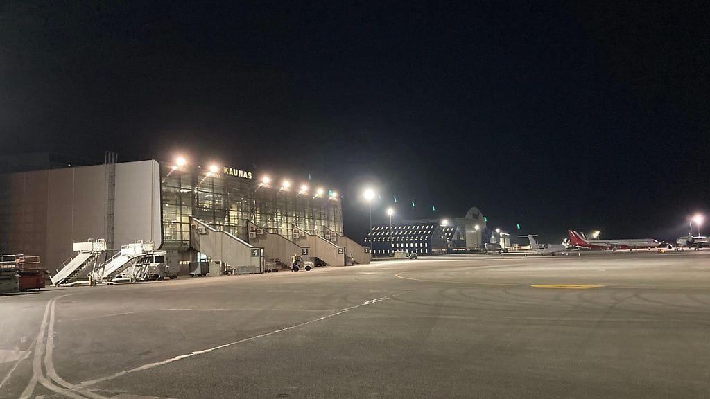 Arkistokuva. Kaunasin lentokenttä.