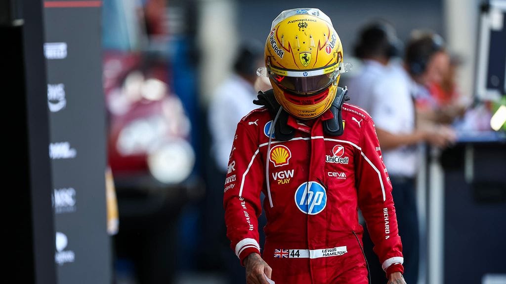 Lewis Hamilton pettyi Meksikon GP:ssä.