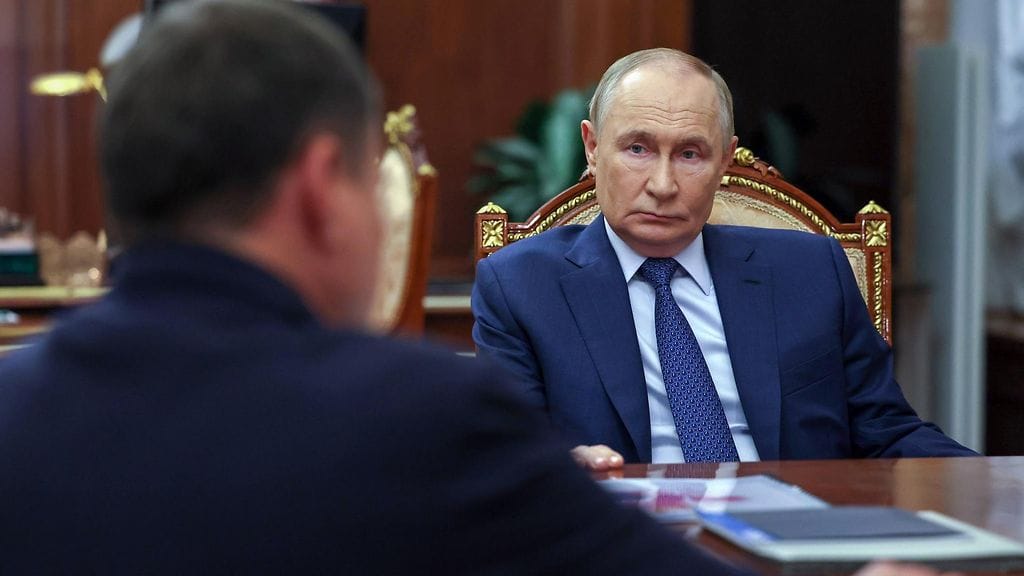 Venäjän presidentti Vladimir Putin Moskovassa 30. lokakuuta.