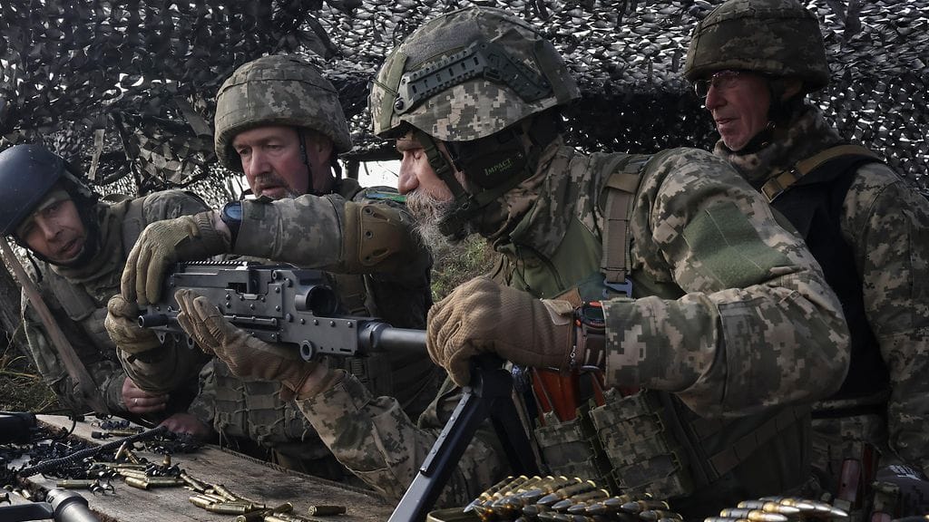 Ukrainalaisia sotilaita.