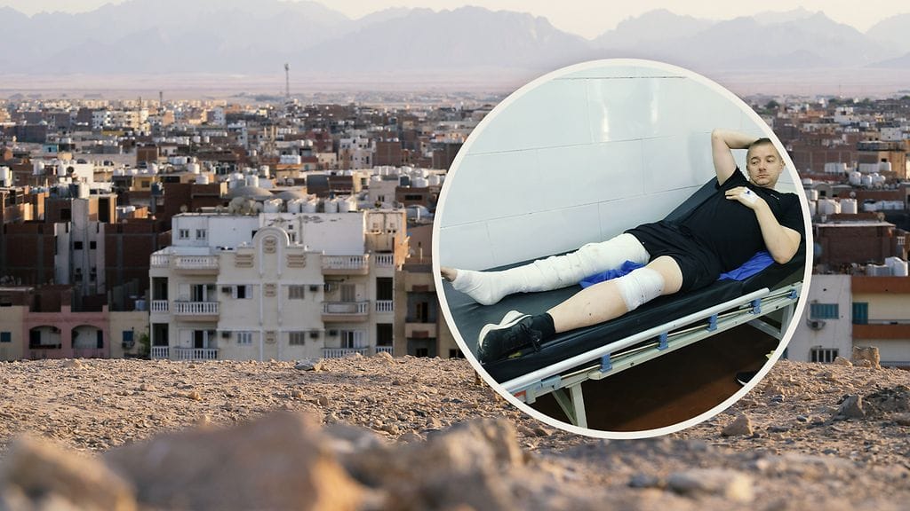 Calle Viteli loukkaantui bussiturmassa Egyptissä.