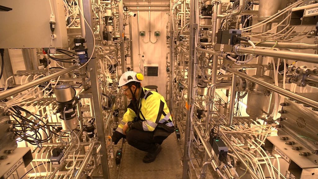 Synteettinen lentopolttoaine, koelaitos, Espoo