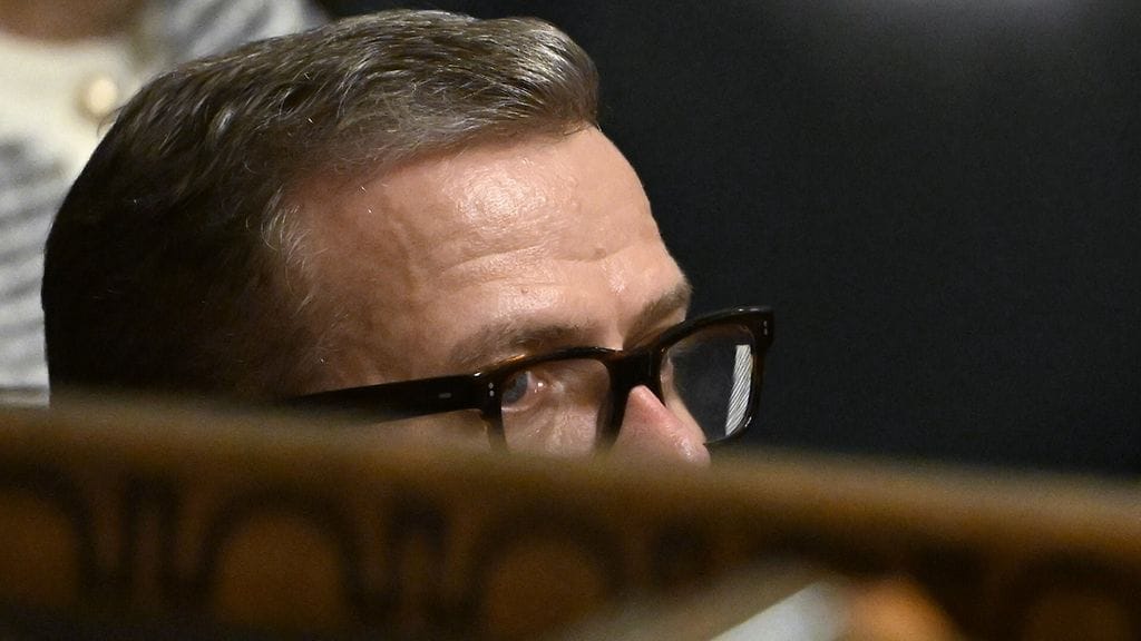 Pääministeri Petteri Orpo (kok.) marraskuussa.