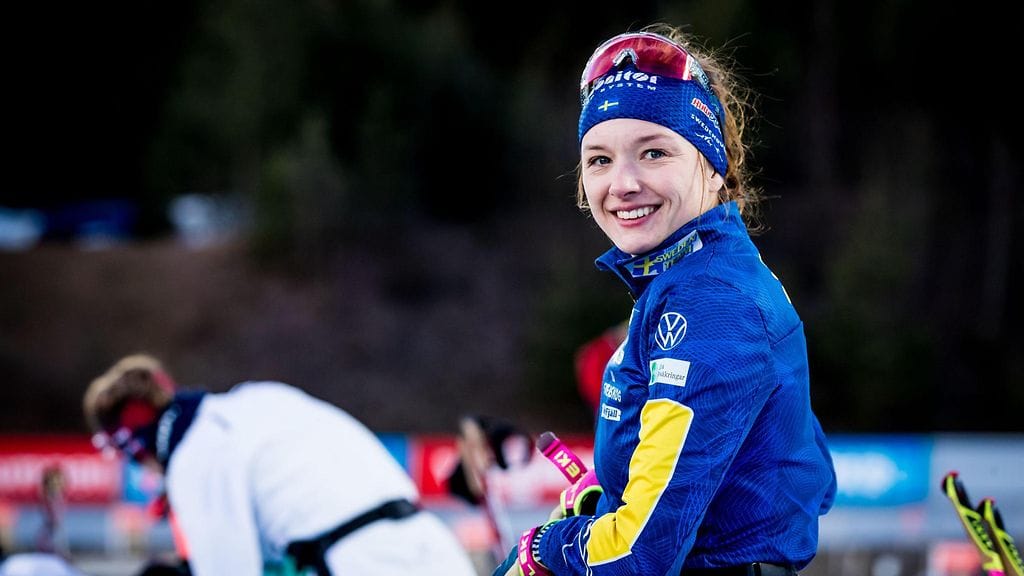 Linn Gestblom (ent. Persson) tekee paluun ampumahiihtoladuille lähes kahden vuoden tauon jälkeen.