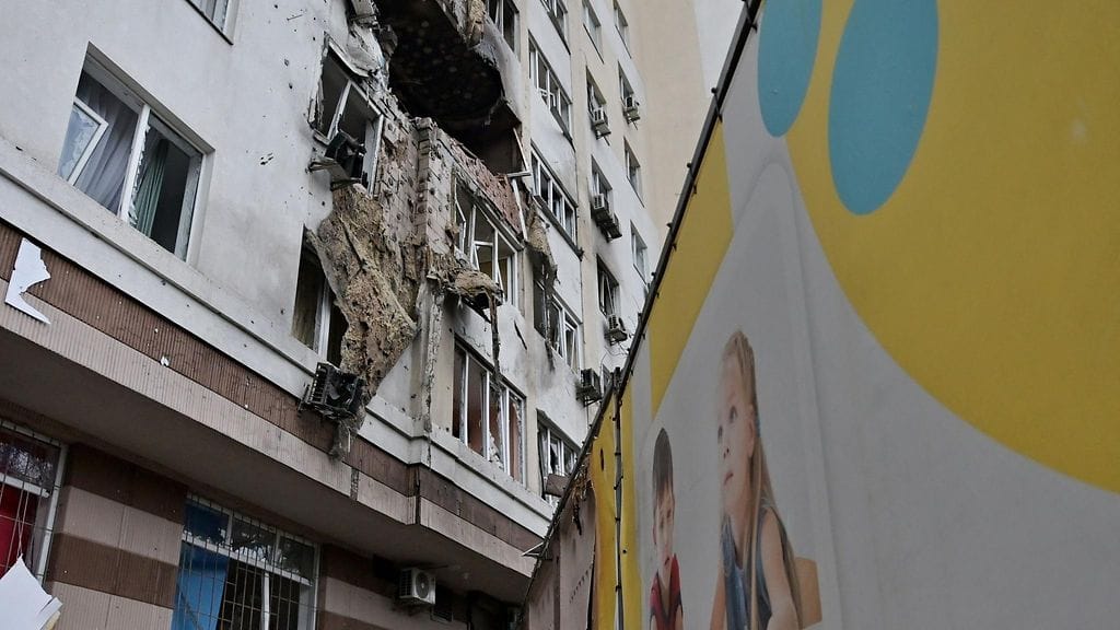 Venäjä iski Kiovaan myös lauantaina.