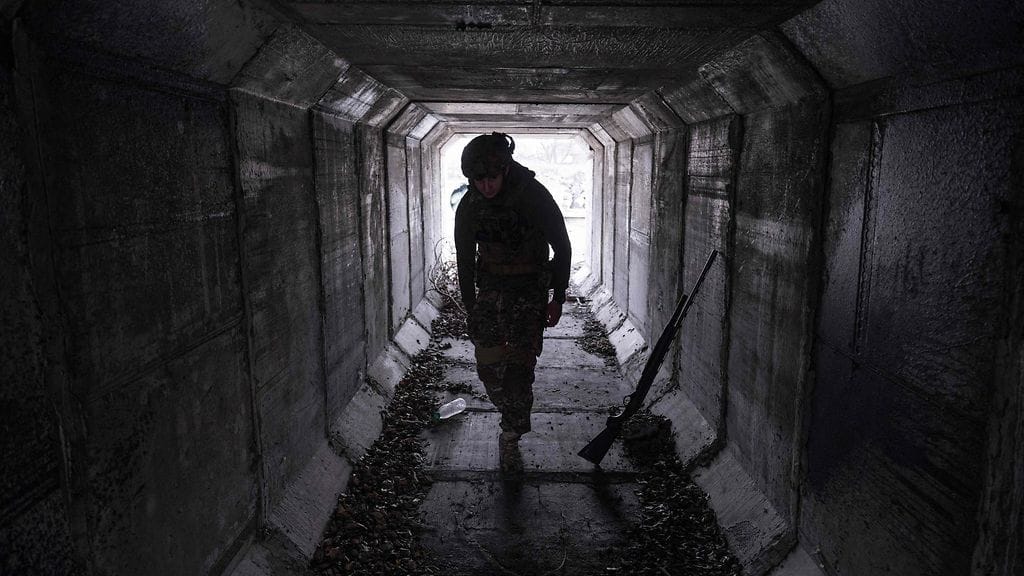 Kuvituskuva maanalaisesta käytävästä Pokrovskissa keväältä 2025.