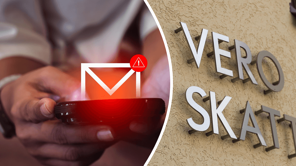 Verottajan nimissä tuleva viesti voikin olla huijaus.