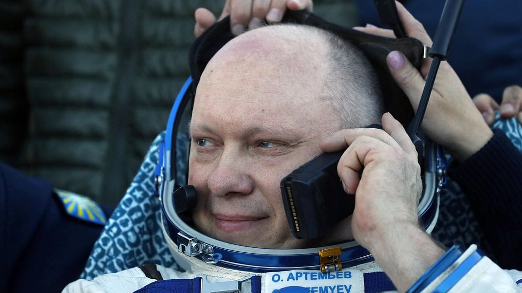 Venäläinen kosmonautti Oleg Artemjev.