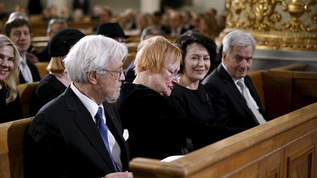 presidentti Halonen ja Niinistö