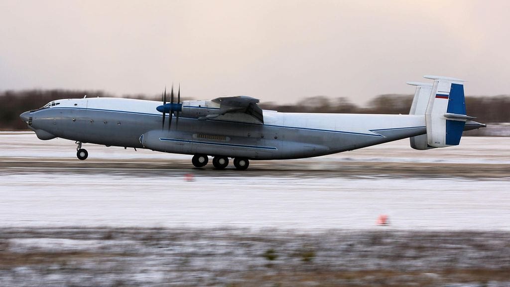 Antonov An-22-kone esiteltiin ensimmäisen kerran 1960-luvulla.
