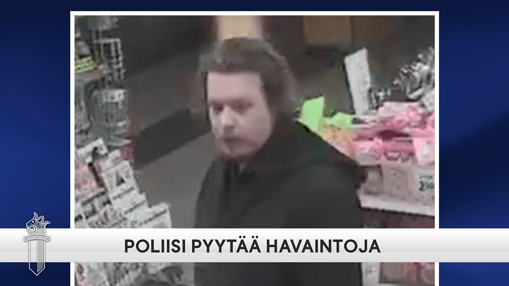 Oletko nähnyt tätä miestä? Soita hätänumeroon.