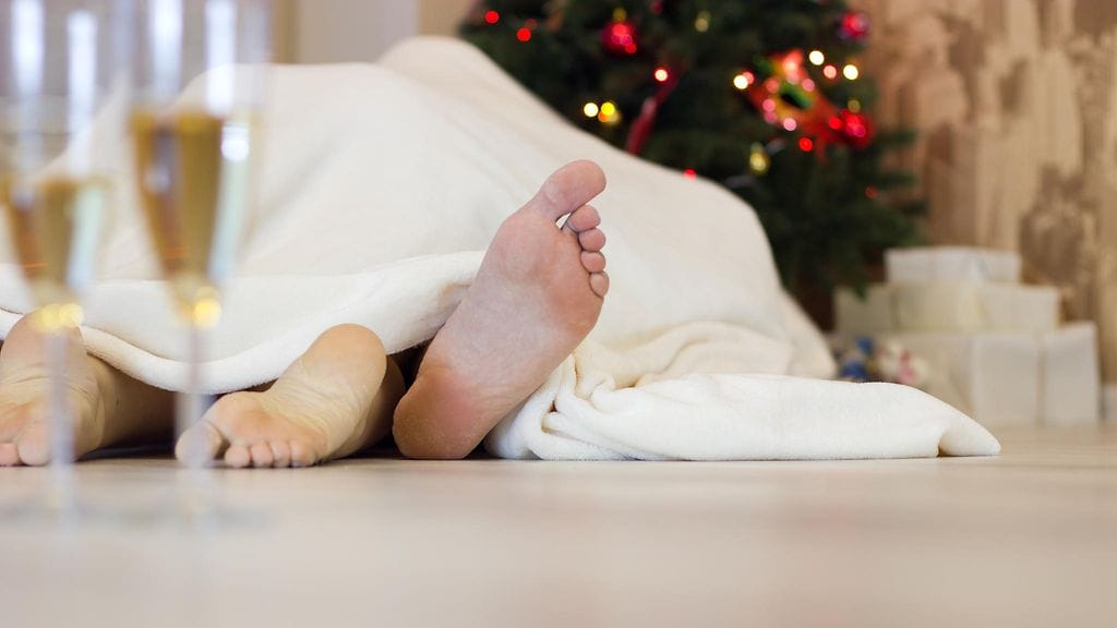 Tutkimuksen mukaan energiset seksiaktit voivat päättyä kivuliaasti etenkin joulun aikaan. Kuvituskuva.