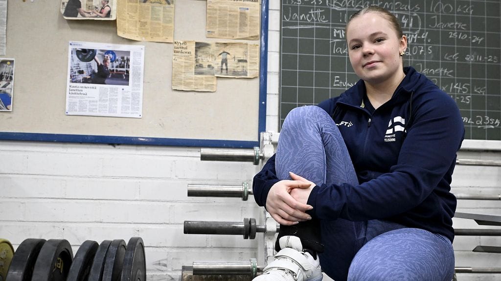 Painonnostajalupaus Janette Ylisoini.