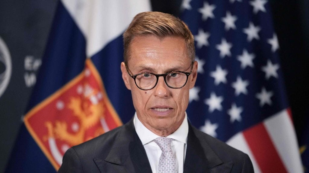 Presidentti Alexander Stubb elokuussa 2025.