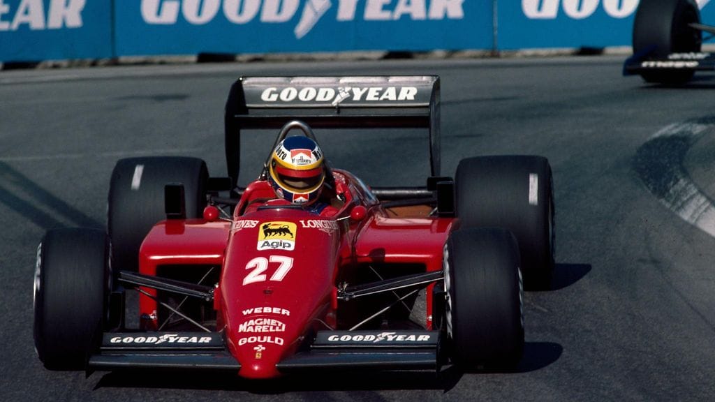 Michele Alboreto Ferrari F1 1985