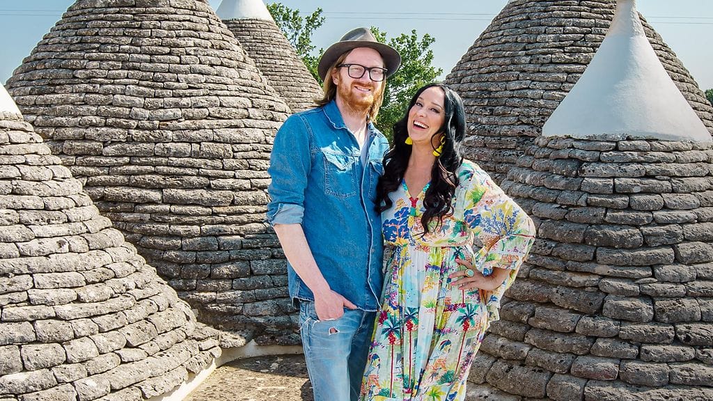 Perheen elämää päästään seuramaan pian Unelmia Italiassa -sarjassa.