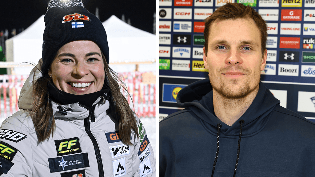 Krista Pärmäkoski ja Mikko Lehtonen valittiin Suomen lipunkantajiksi Milano-Cortinan talviolympialaisissa.