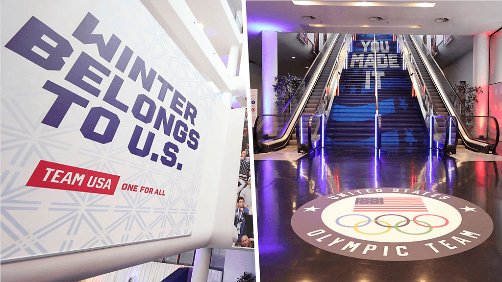Yhdysvaltain olympiajoukkueen tiloja Milanossa kutsutaan vastedes nimellä Winter house.