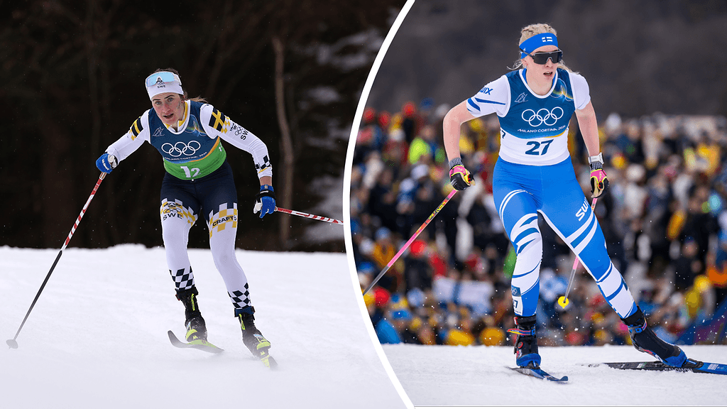 Ebba Andersson ja Vilma Ryytty.