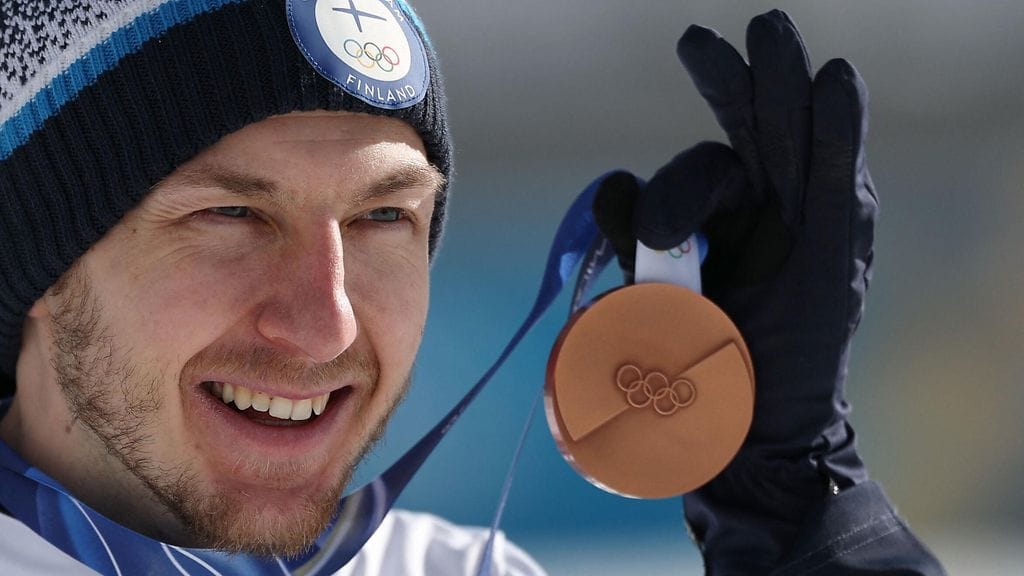 Ilkka Herola saavutti ensimmäisen olympiamitalinsa.