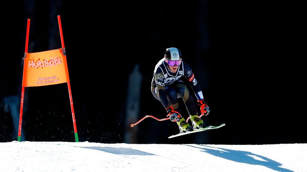 Elian Lehto loukkaantui Garmisch-Partenkirchenin syöksylaskuharjoituksissa.