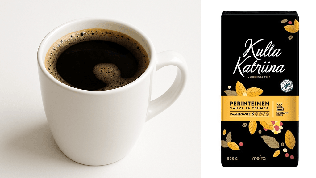 Kahvissa on havaittu metallipaloja. Vasemmalla kuvituskuva.