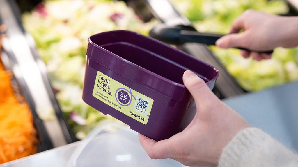 Uudelleenkäytettävä Kiertis-rasia