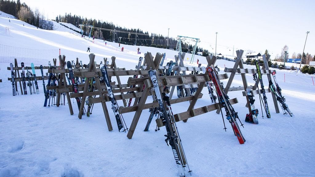 Onnettomuus tapahtui Himoksen hiihtokeskuksessa. Kuvituskuva.
