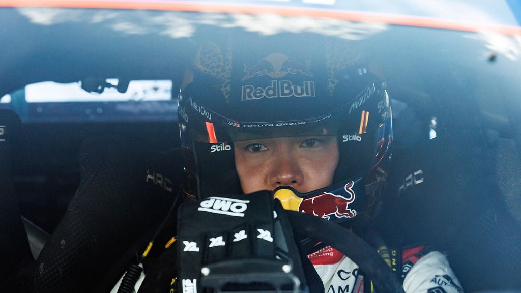 Takamoto Katsuta jahtaa uransa avausvoittoa.