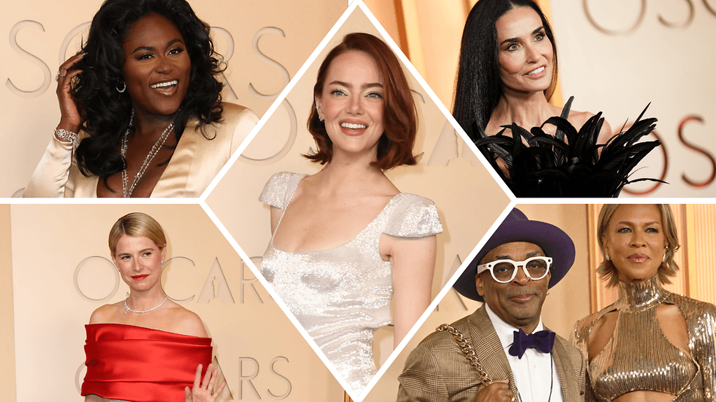 Oscar-gaalan punaiselta matolta ei kimallusta puuttunut.