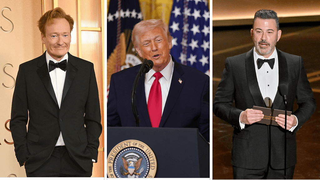 Sekä Conan O’Brien että Jimmy Kimmel heittivät herjaa Donald Trumpille.