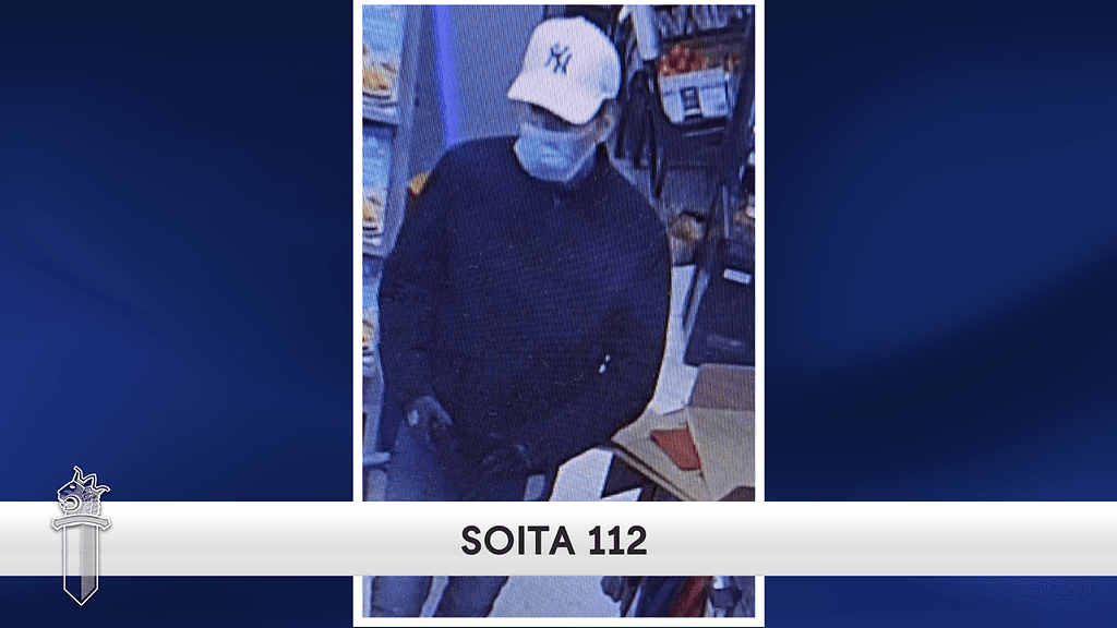 Tällaista miestä poliisi etsi Lahdessa.
