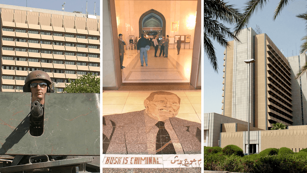 Ruotsin poistuttua Irakista Suomi siirsi toimintansa Vihreällä vyöhykkeellä sijaitsevaan Royal Tulip Al-Rasheed -hotelliin.