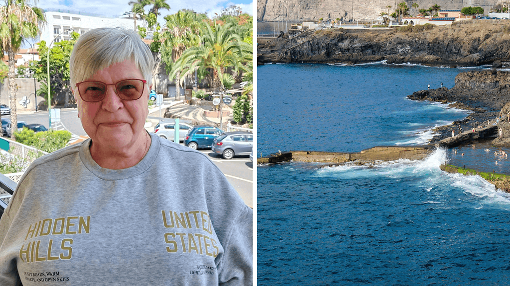 Maria Rauteen mukaan tilanne Teneriffalla on rauhallinen.