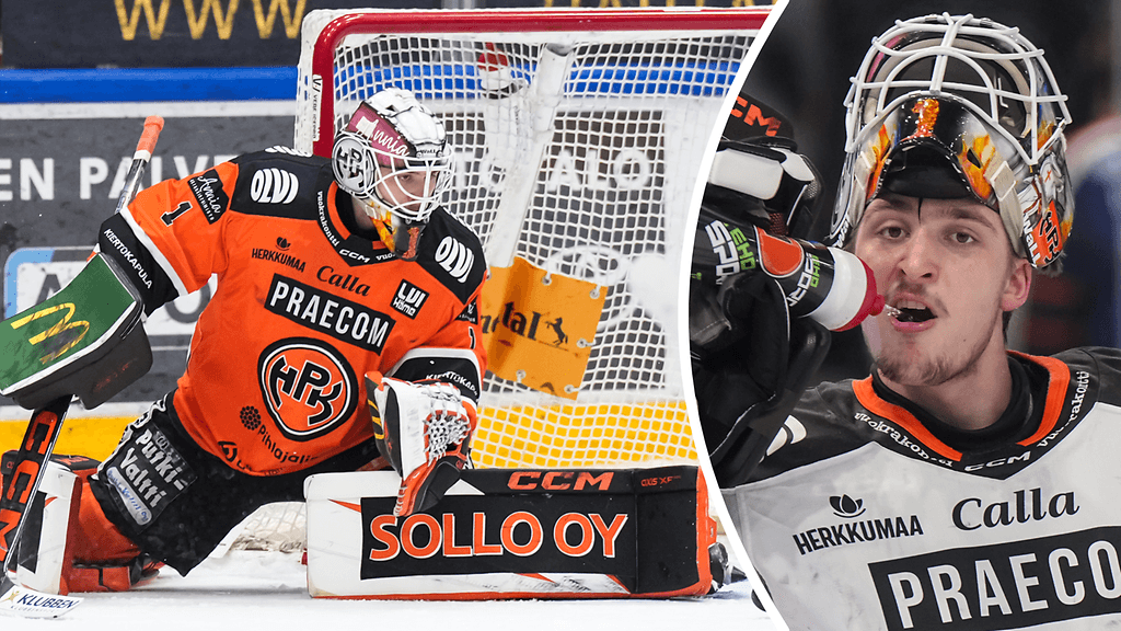 Kim Saarinen oli huippuvireessä HPK:n maalilla.