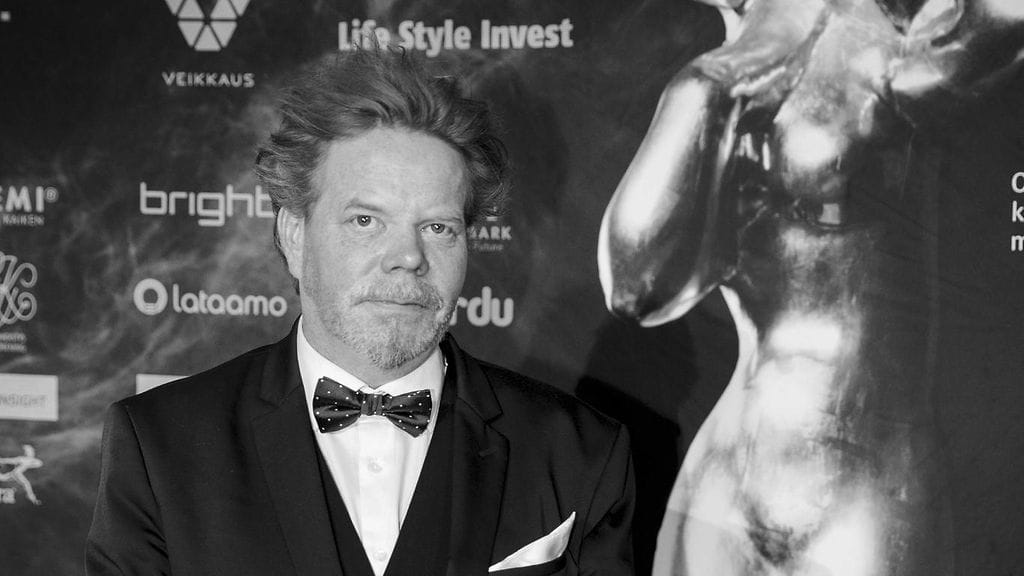 Severi Pyysalo Vuosisadan Kulttuurigaalassa Turussa 18. lokakuuta 2017.